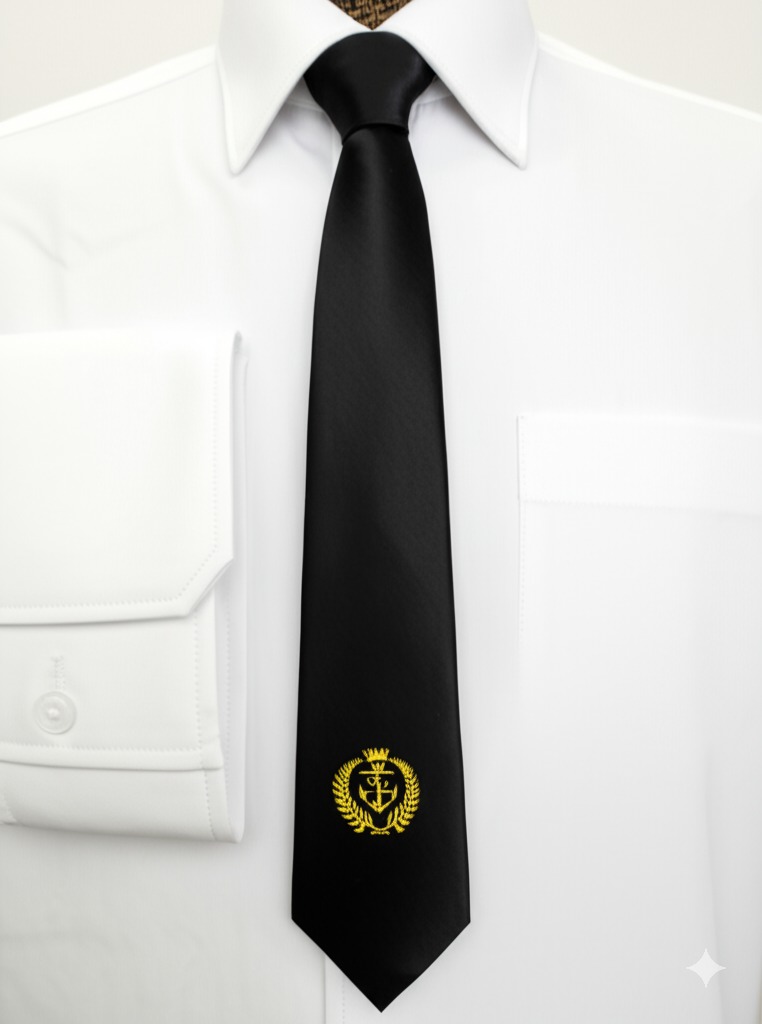 Merchant navy Tie Anchor With Loreals
