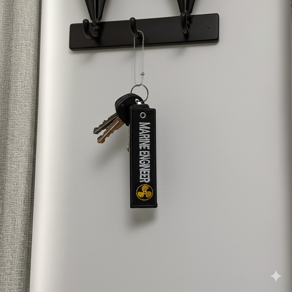 Marine Engineer Key Chain