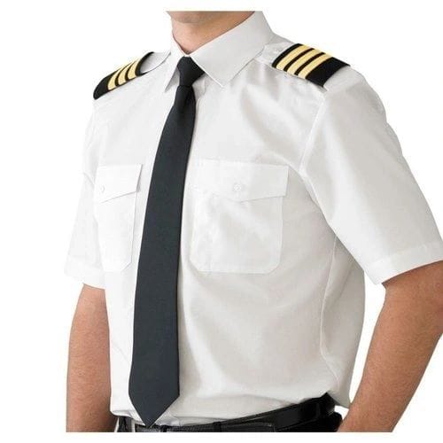 UNIFORM WHITE SHIRT FOR AIRLINE CREW