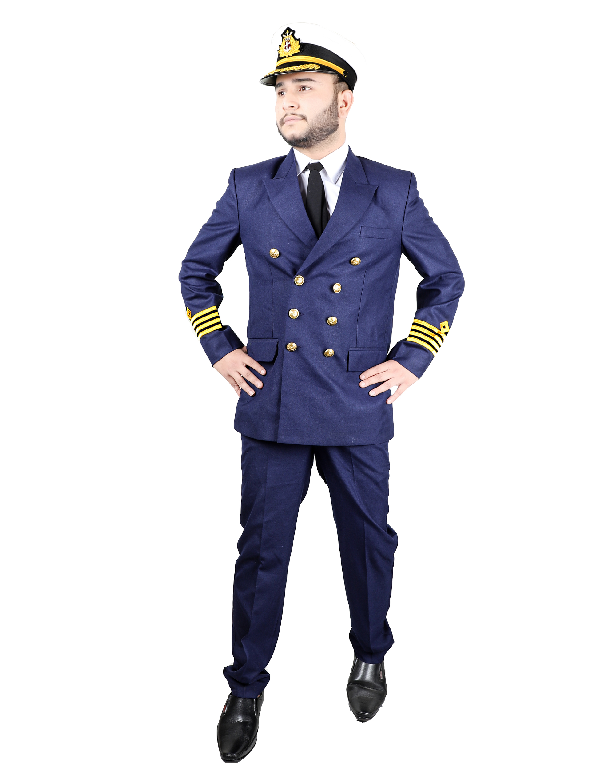 Merchant Navy Navy Blue Blazer
