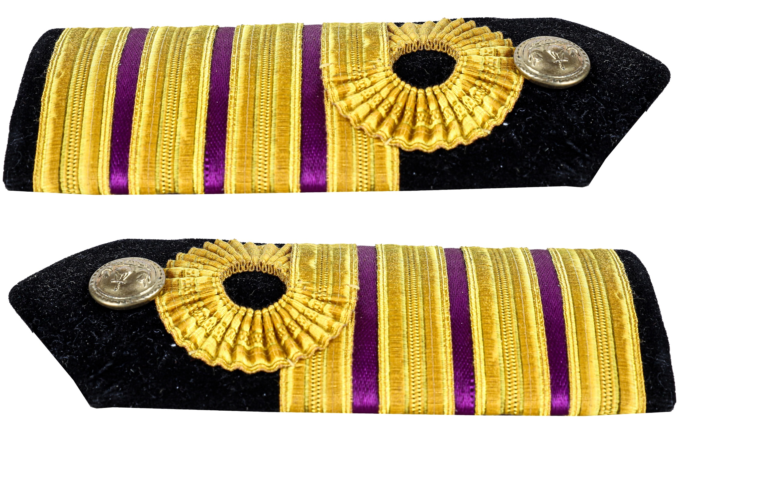 Engineer Side Round Hard Epaulettes