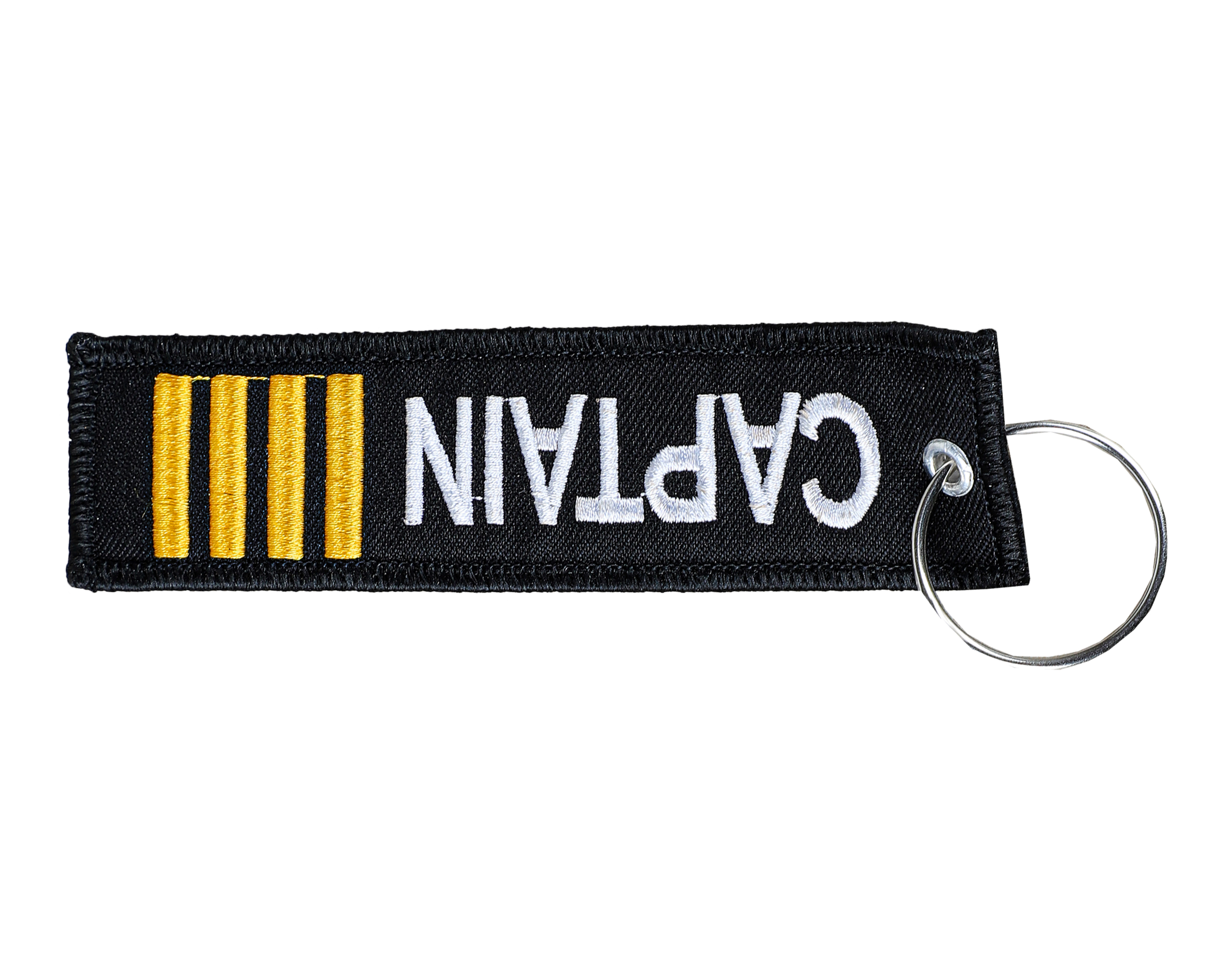 Captain Rank Stripe Key Chain