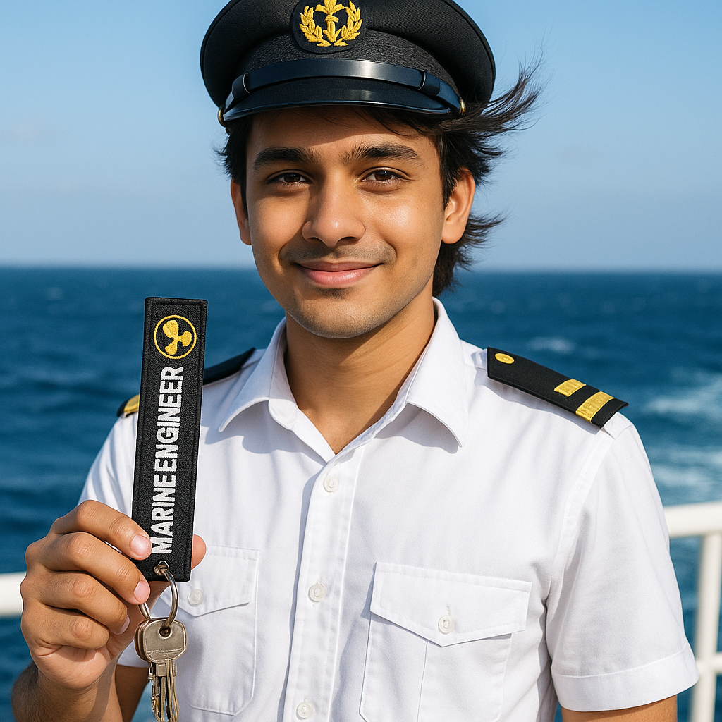 Marine Engineer Key Chain