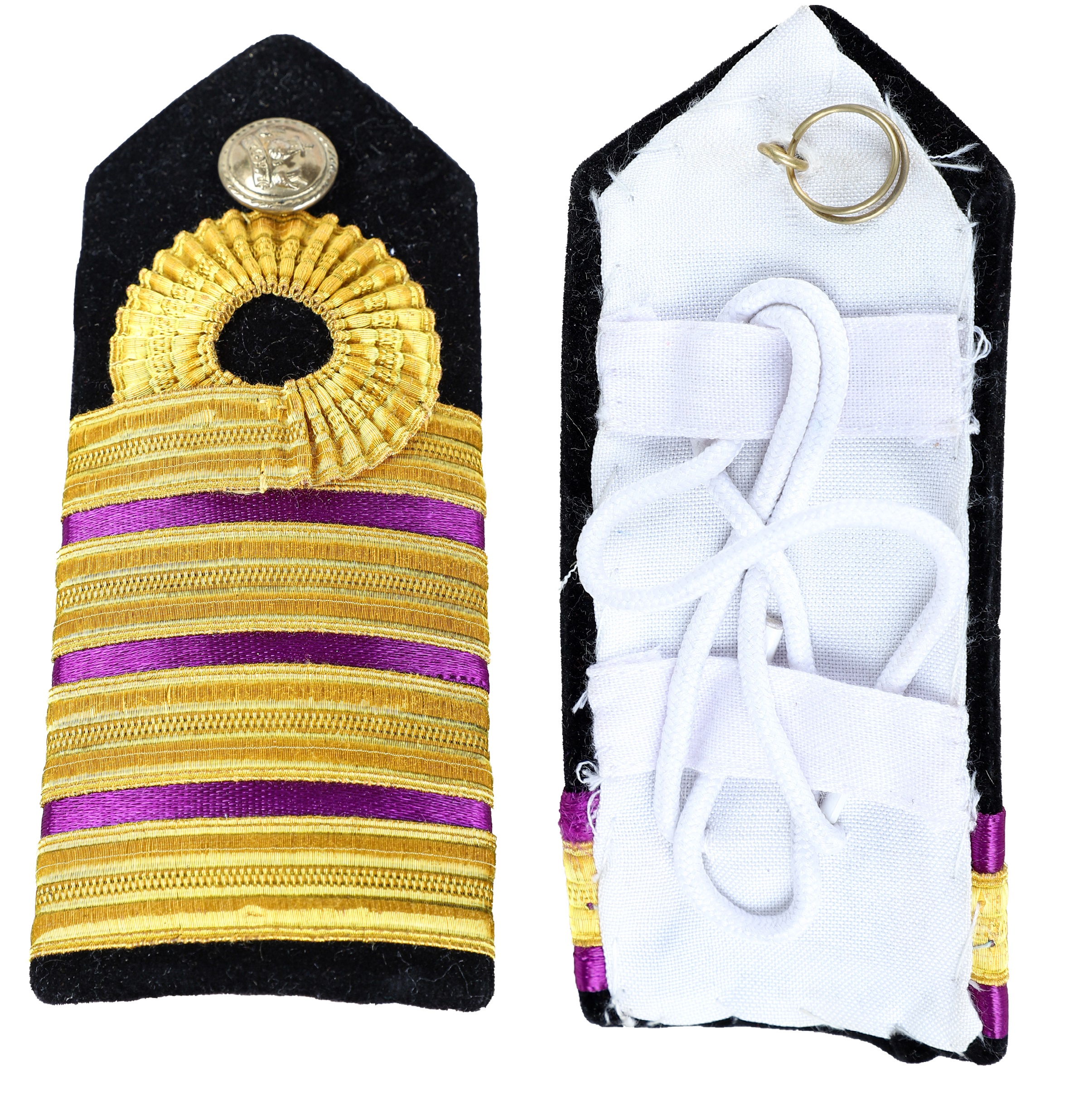 Engineer Side Round Hard Epaulettes
