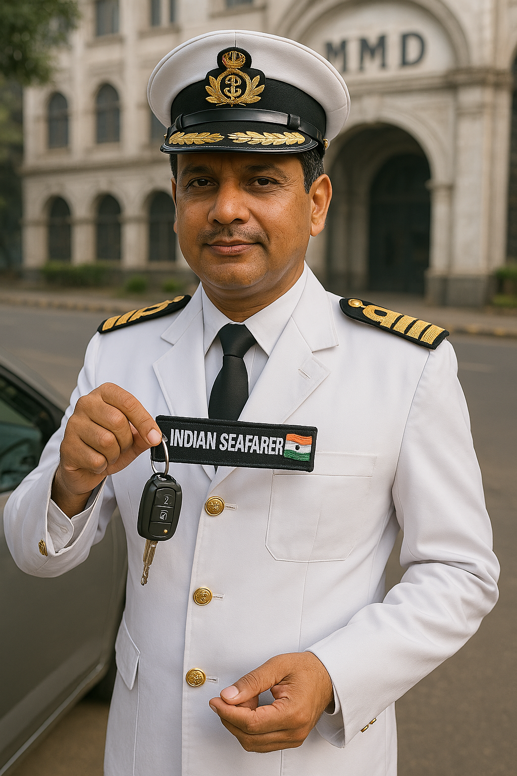 Indian Seafarer Key Chain