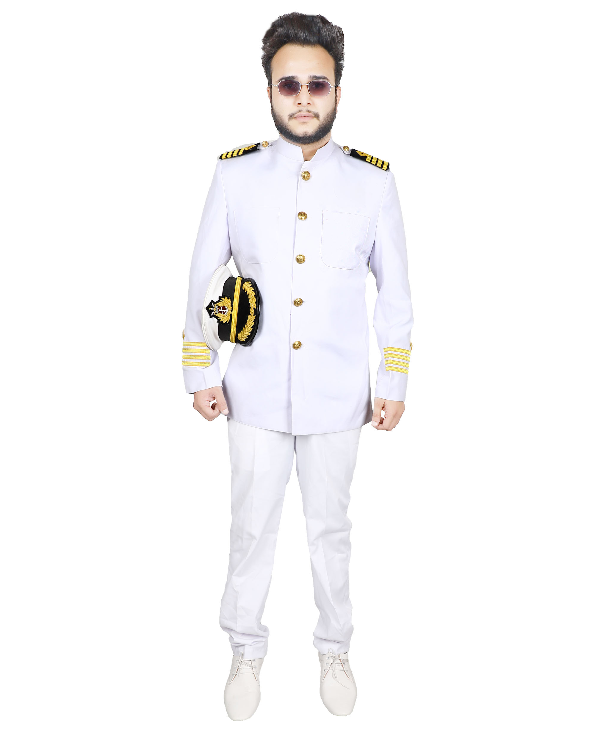 Indian Navy White Coat And Blazer