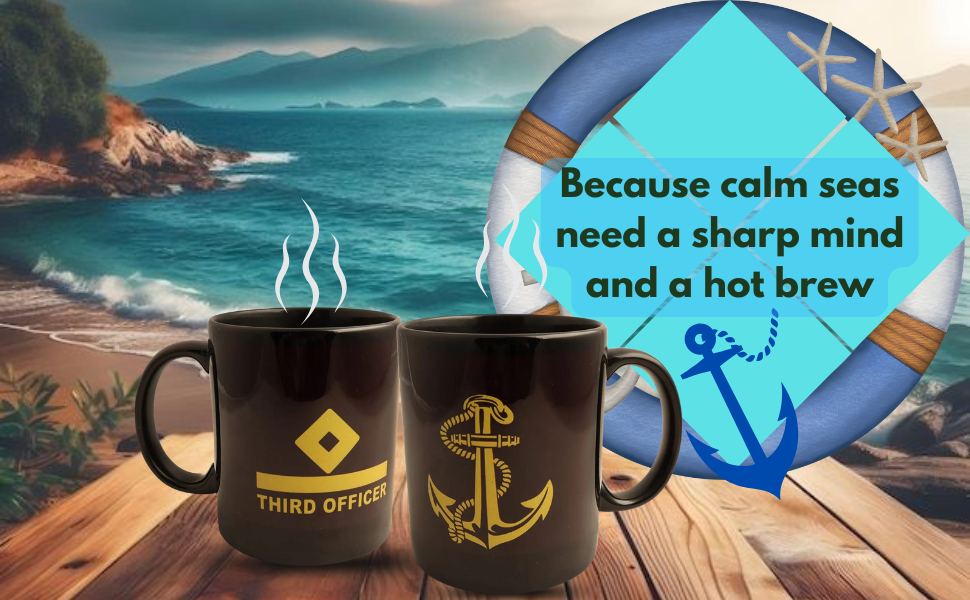 Third Officer Coffee Mug / Cup