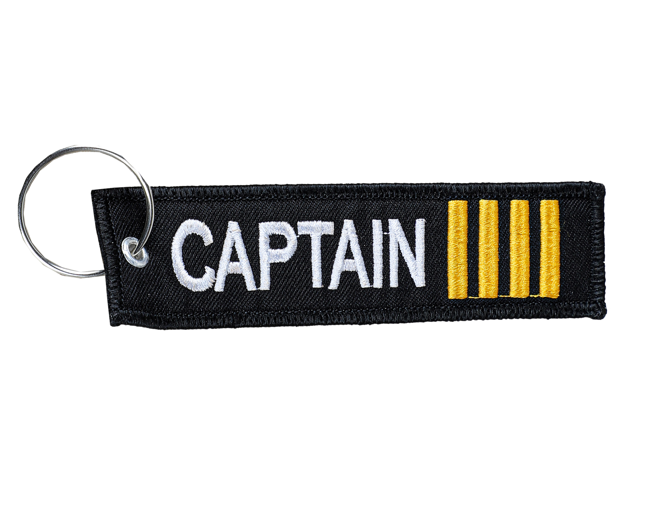 Captain Rank Stripe Key Chain