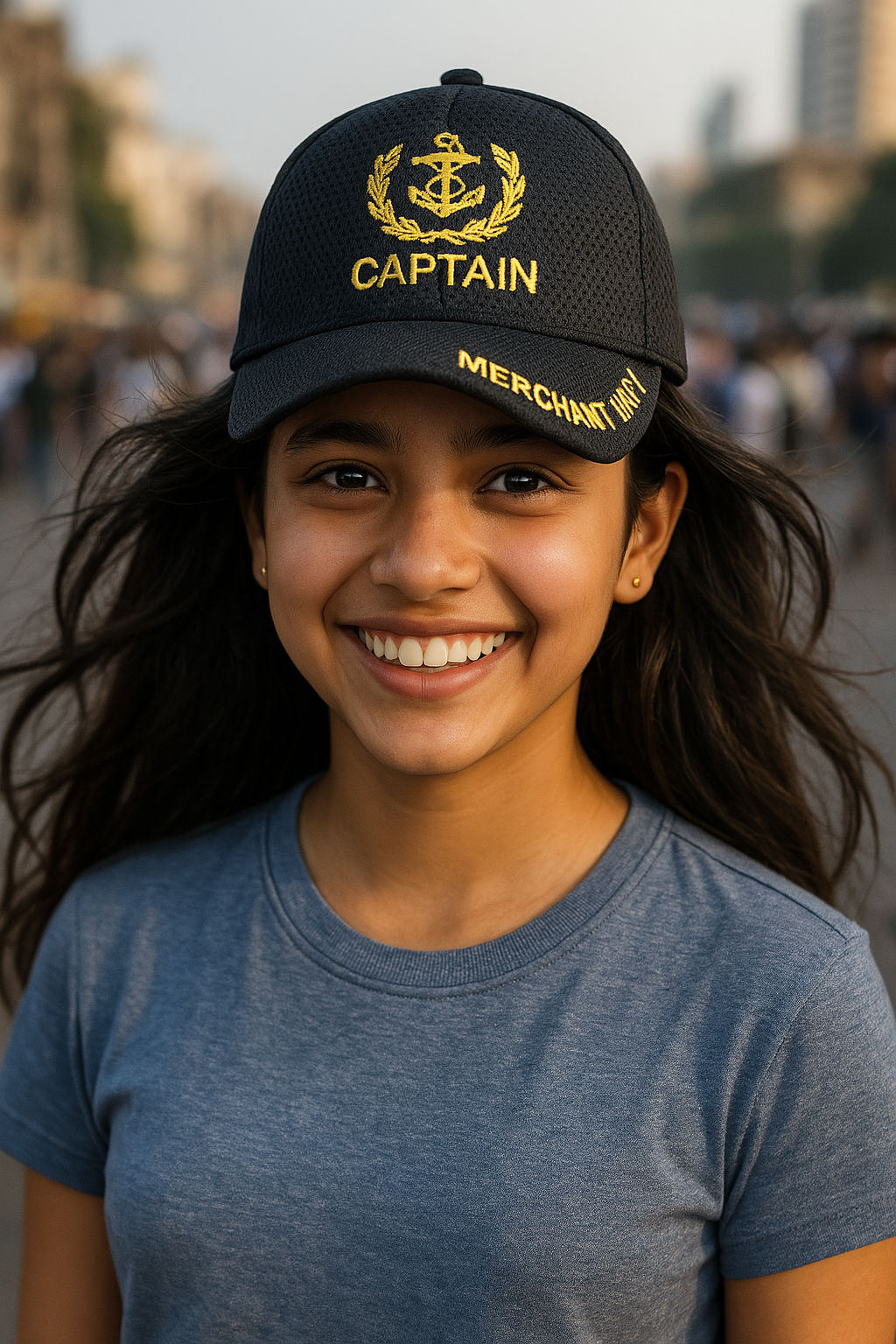 Captain Officer Mesh Cap