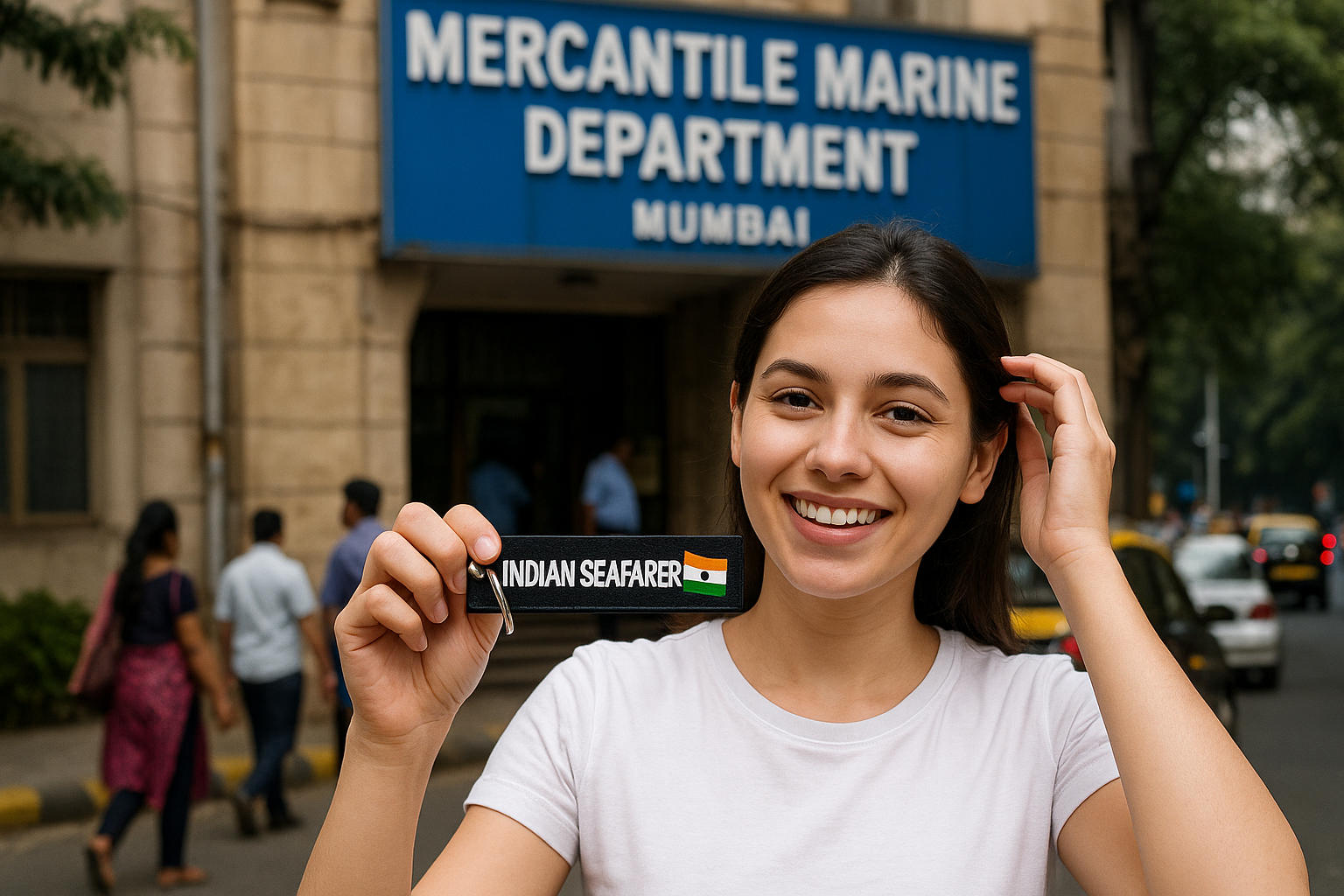 Indian Seafarer Key Chain