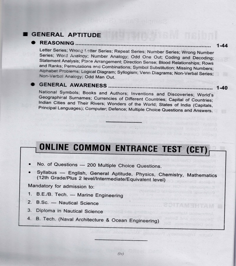 Indian Maritime University (IMU)