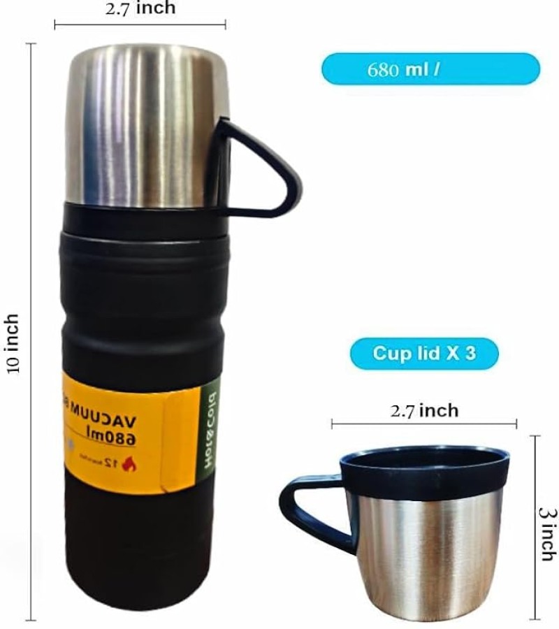 Vaccum Flask Set 680 ml