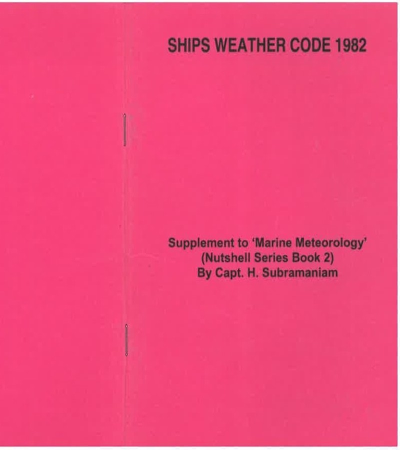 ships weather code 1982 - Xerox Copy