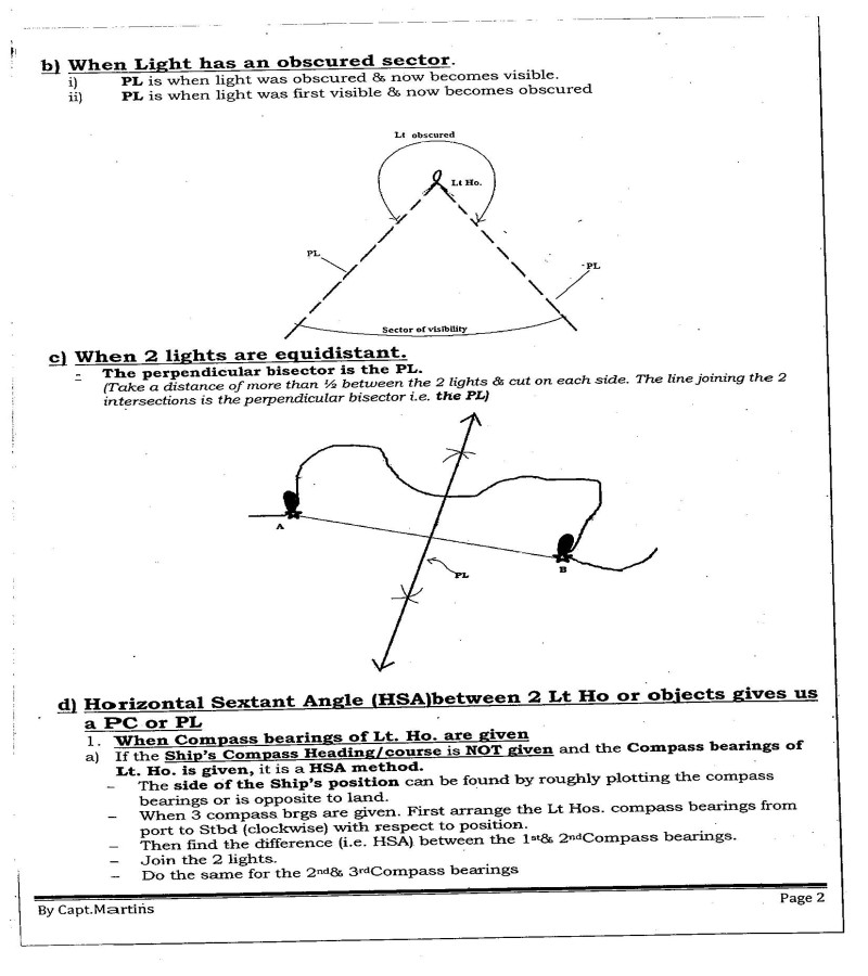Terrestrial & Celestial Navigation