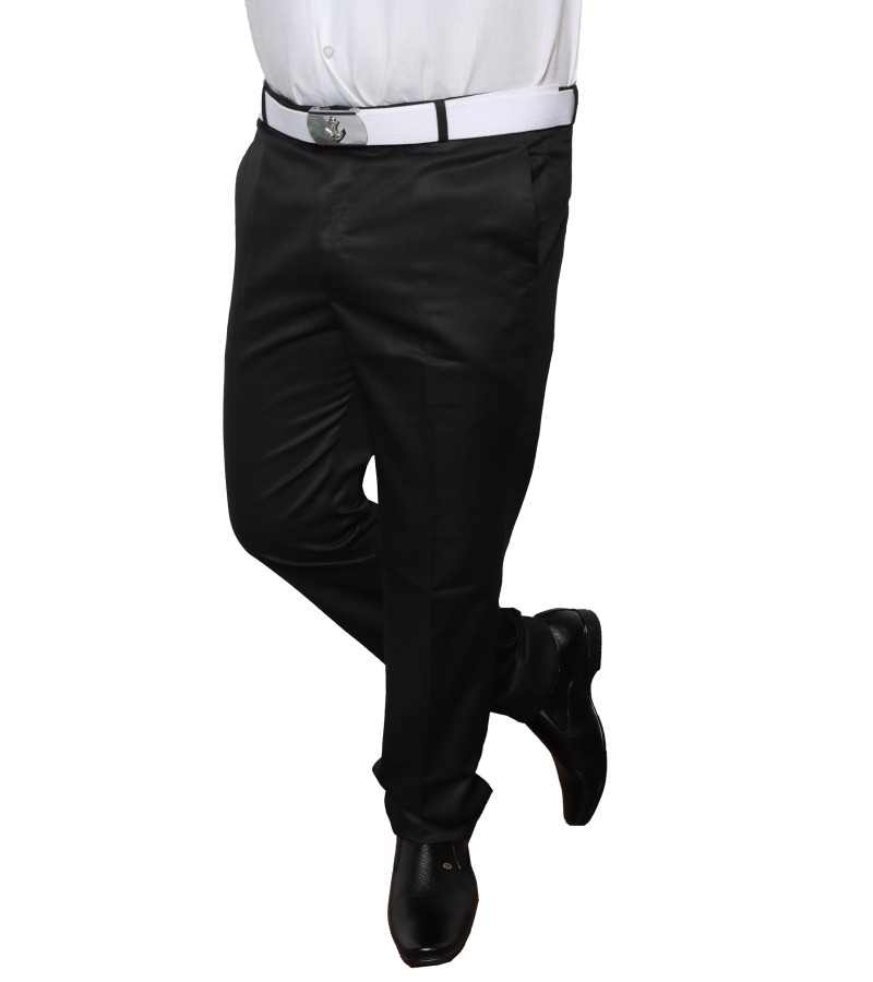 Merchant Navy Black Trouser / Pant