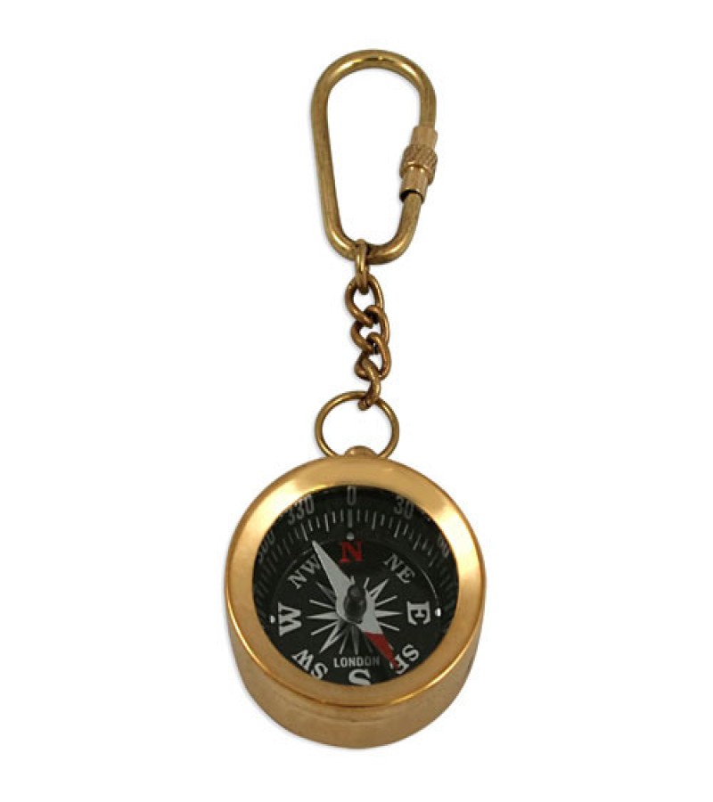Compass Key Ring