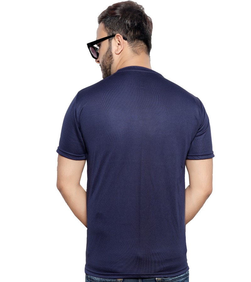 Round Neck T Shirt With Ship Logo