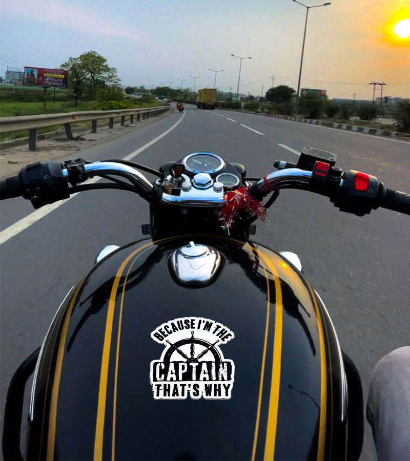CAPTAIN STICKER