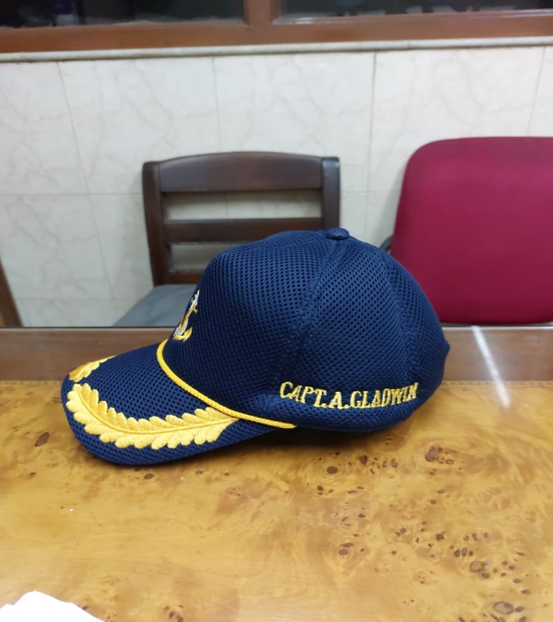 Customized Blue Master Cap