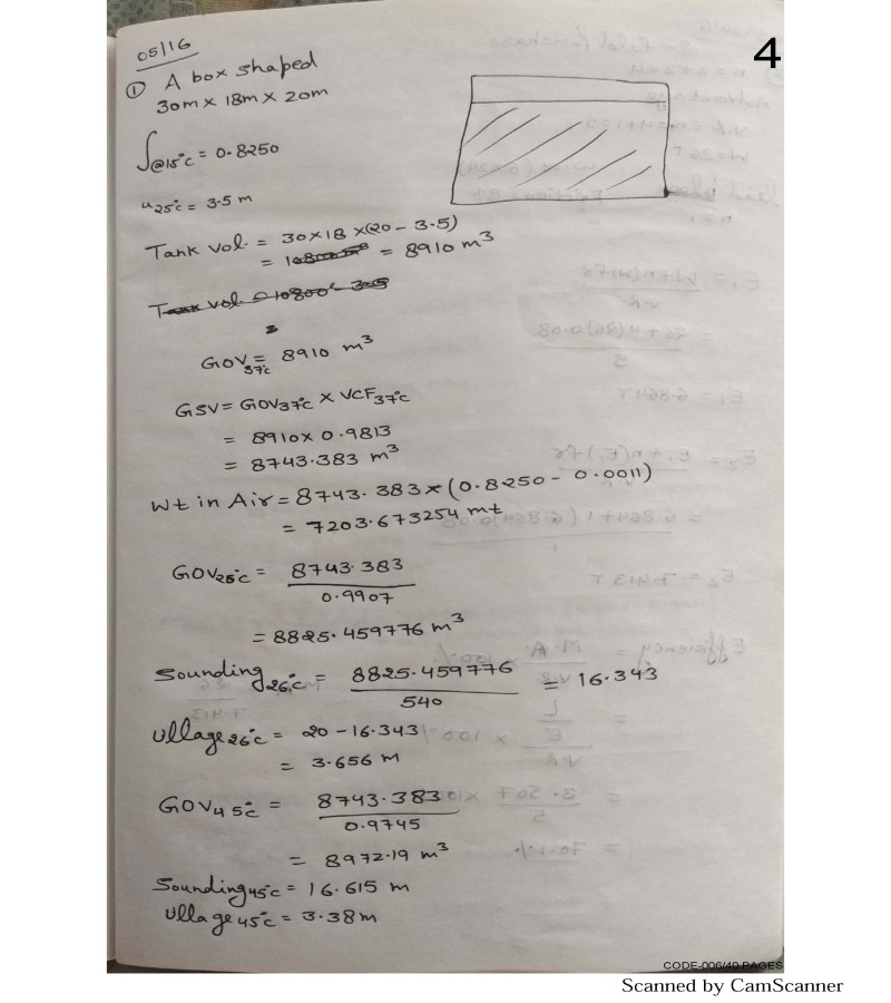 Cargo Work Solved JAN 2016 to MAR 2020 Second Mate Notes (06)
