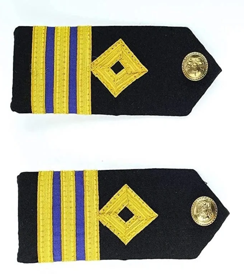 Second Engineer Hard Epaulettes