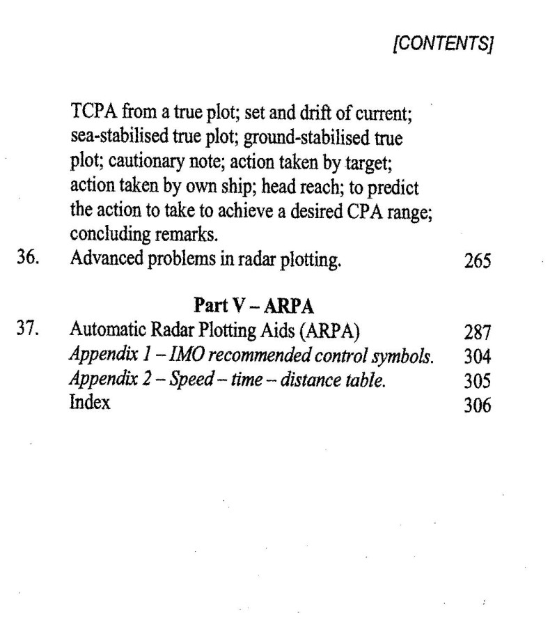 Shipborne Radar & ARPA