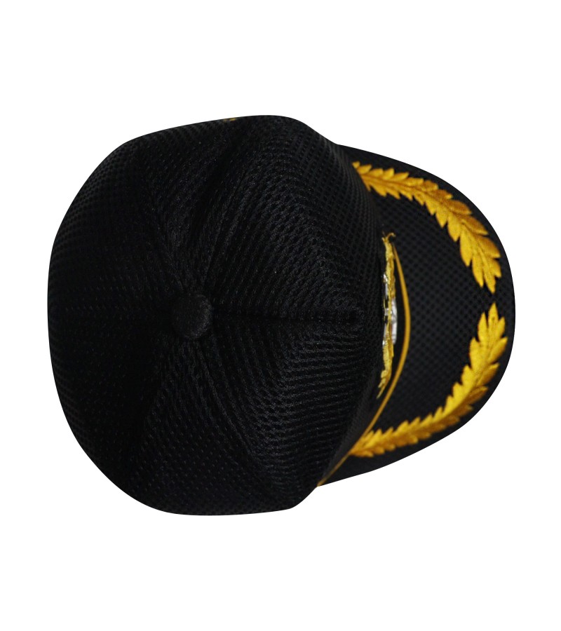Merchant Navy Black Cap