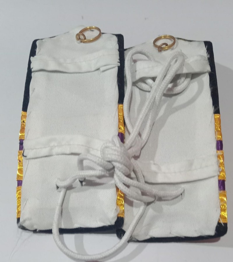 Second Engineer Round Hard Epaulettes