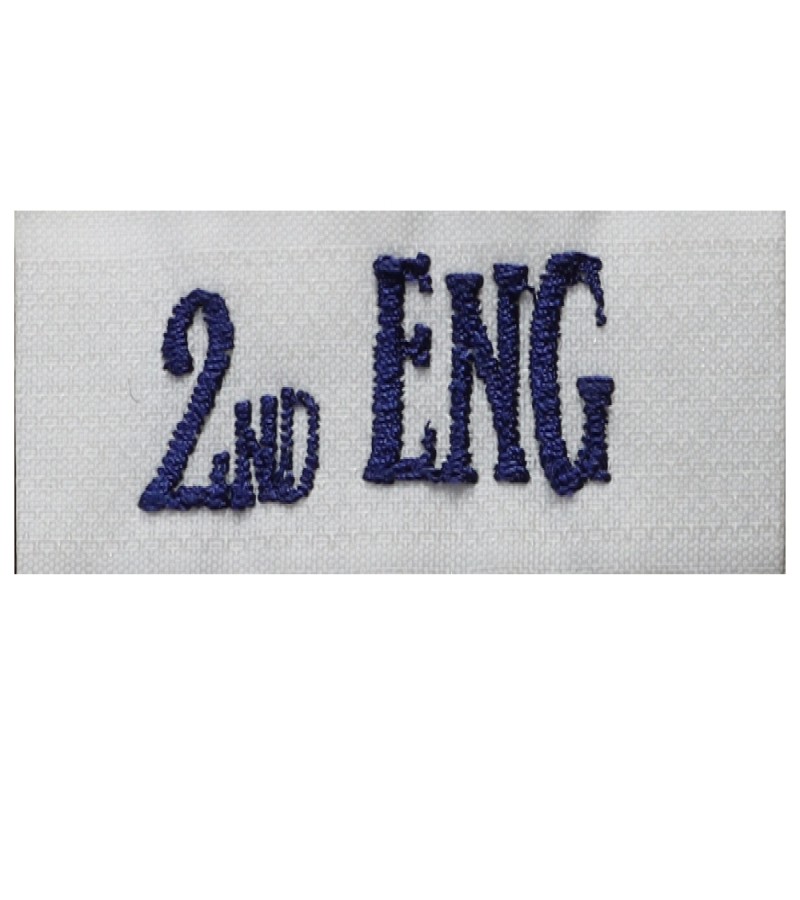 Engineer - White Color Velcro