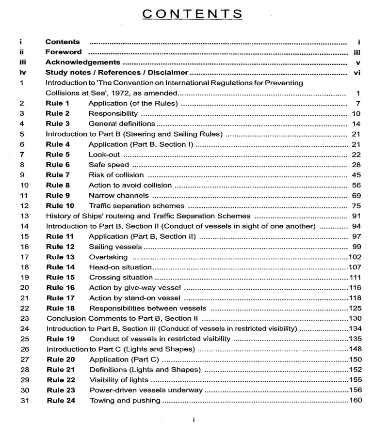 Rule Of the Road Book / ROR Book