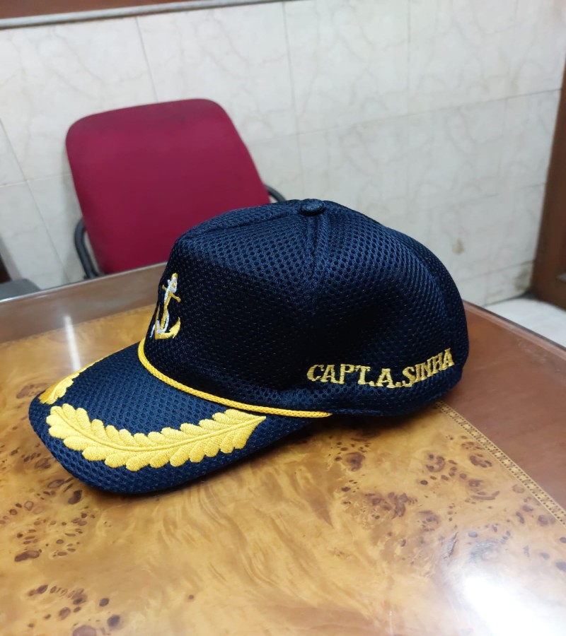Customized Blue Master Cap