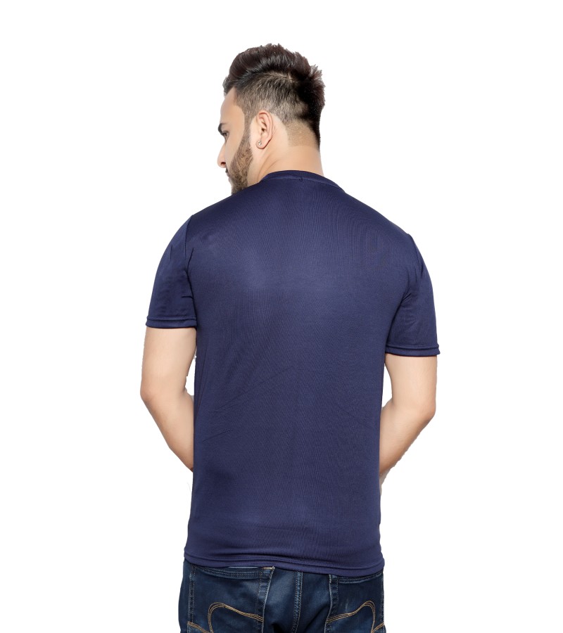 Round Neck T Shirt With Anchor Logo