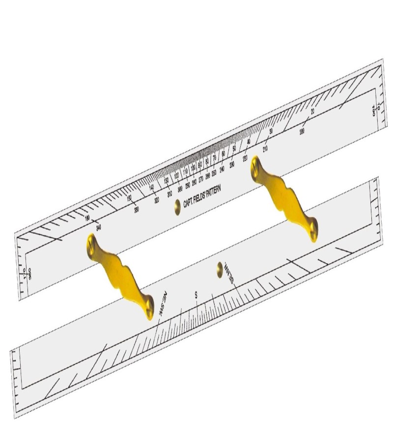 Stationary Combo(Parallel ruler 55 cm + divider + Compass & Set square)
