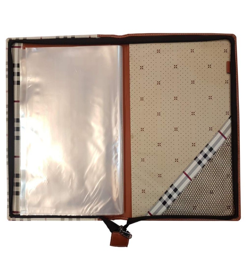 Premium Leather Files and Folder, Executive Document Holder