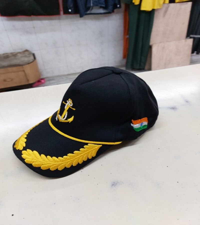 Customized Black Master Cotton Cap