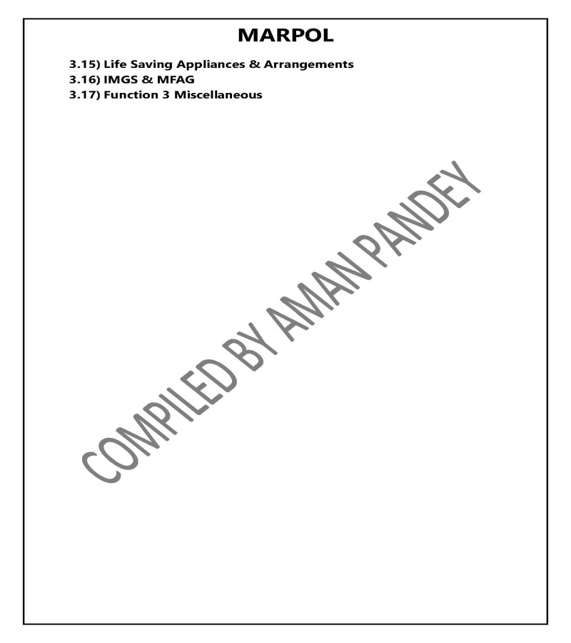 Function 3 Notes By AMAN