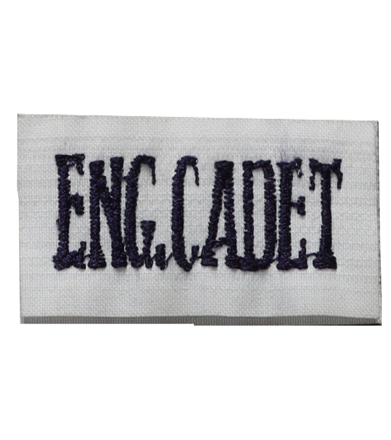 Engineer - White Color Velcro
