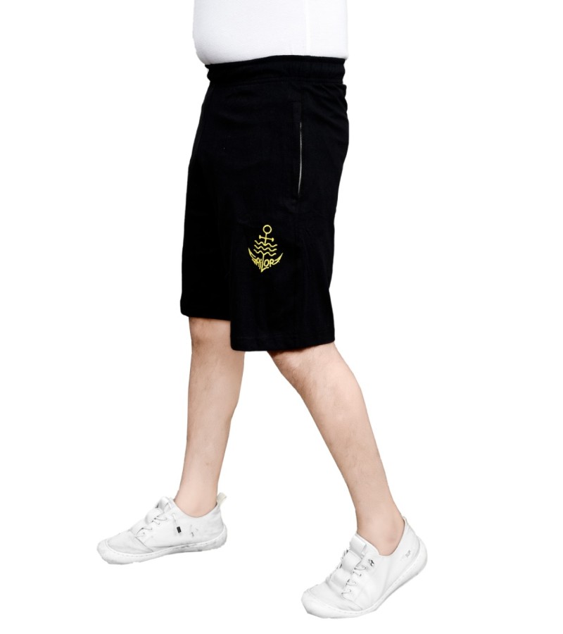Lower with Anchor & Navy Design (Black Color)