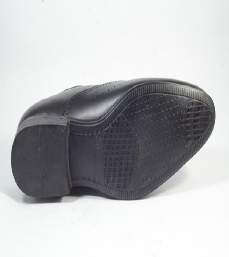 Antire Black Formal Shoe Derby Shining