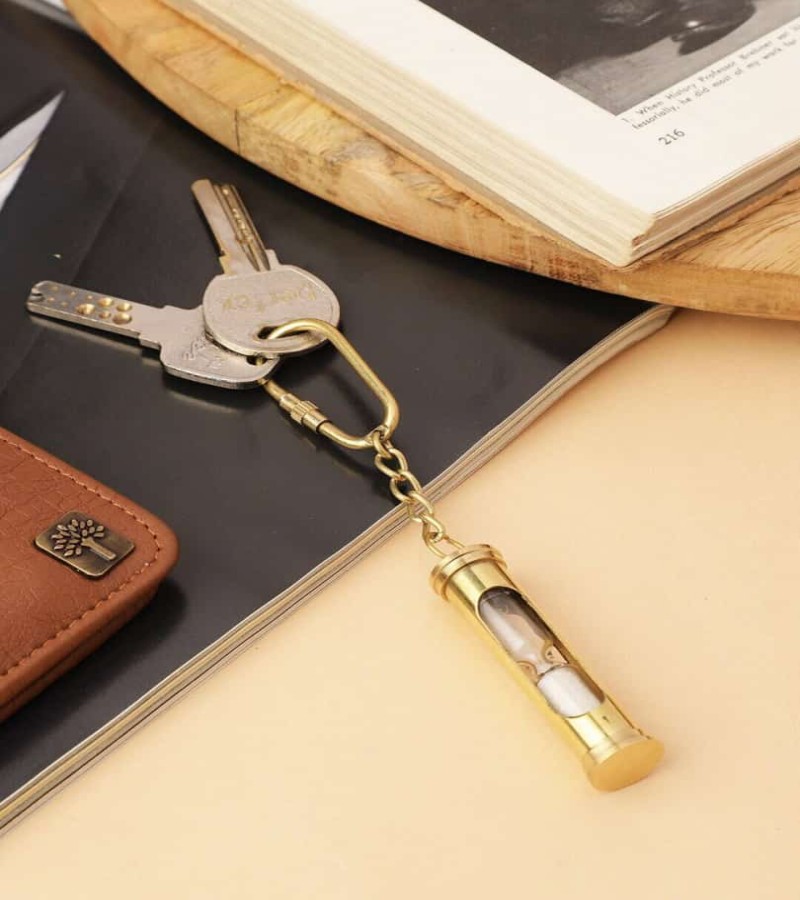 Gold Stand Timer Key Ring