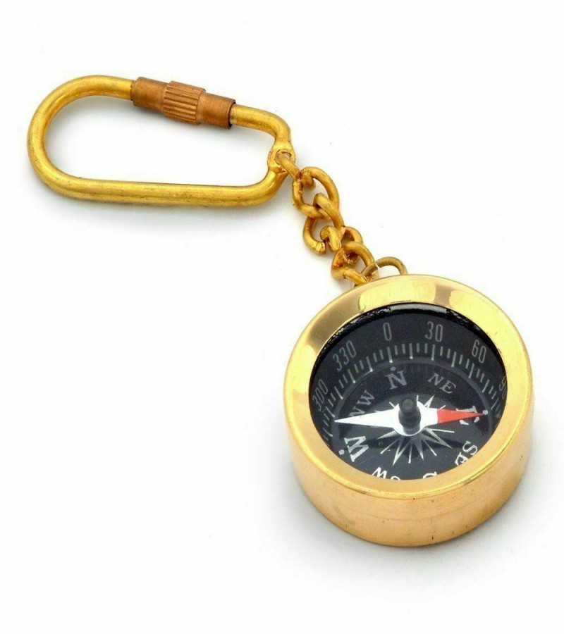 Compass Key Ring