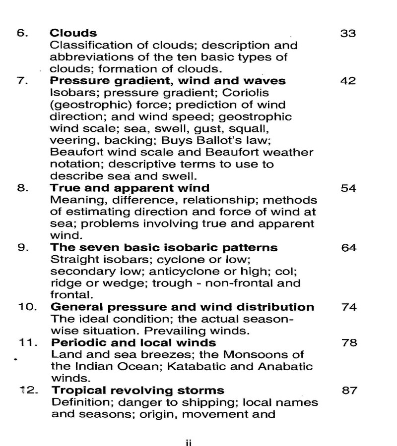 Marine Meteorology