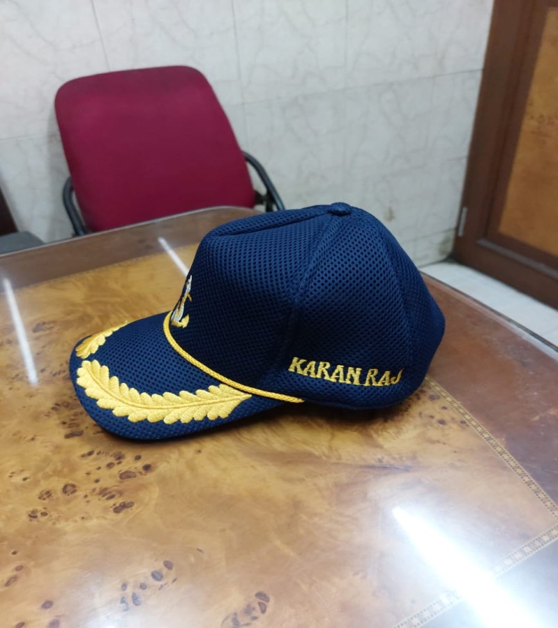 Customized Blue Master Cap