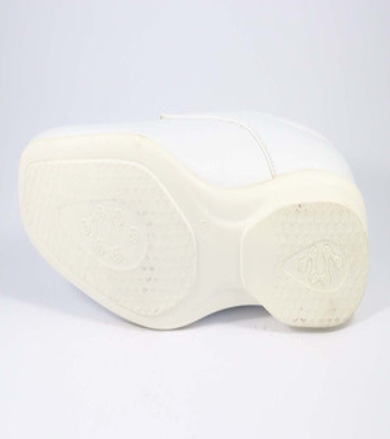 White Formal Uniform Shoe Light Weight