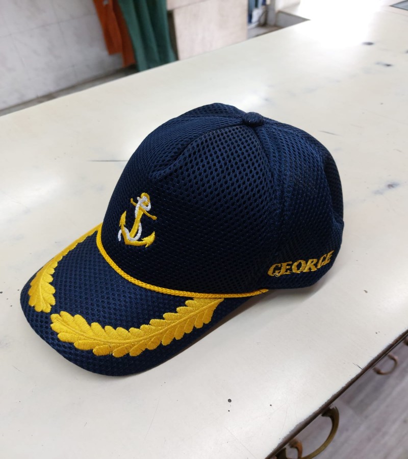 Customized Blue Master Cap