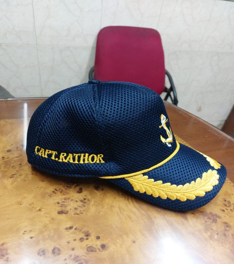 Customized Blue Master Cap