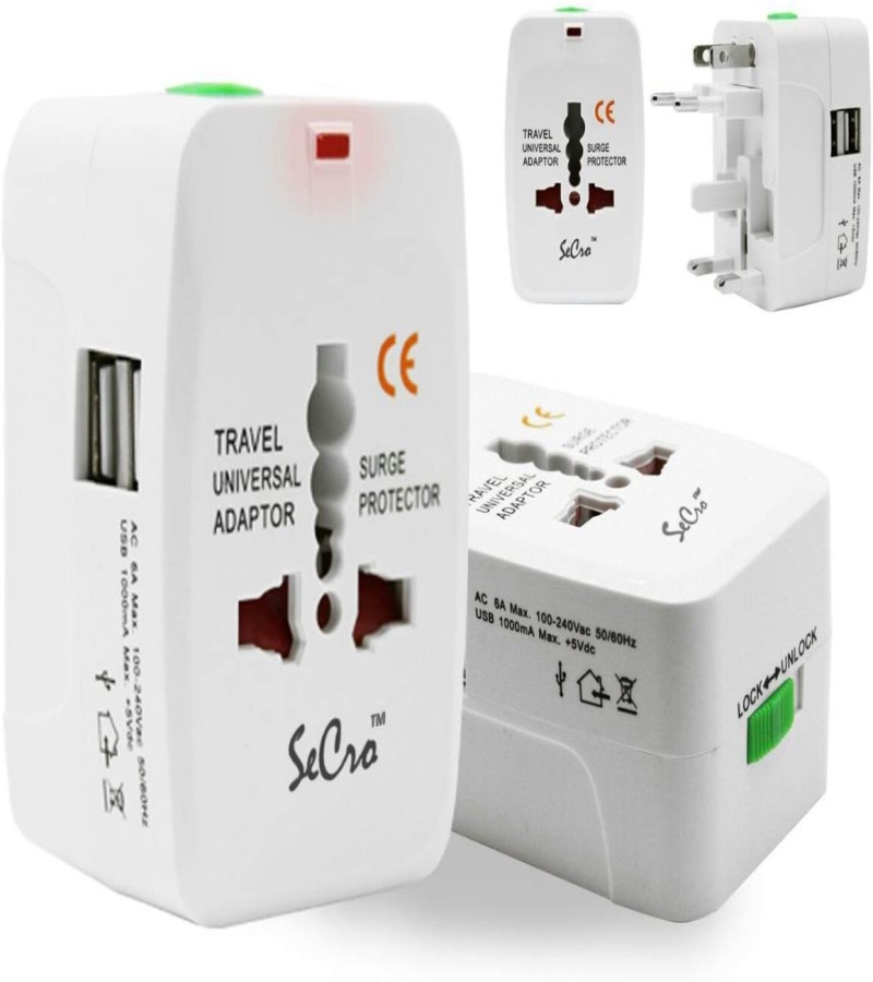 Universal Travel Adaptor With USB