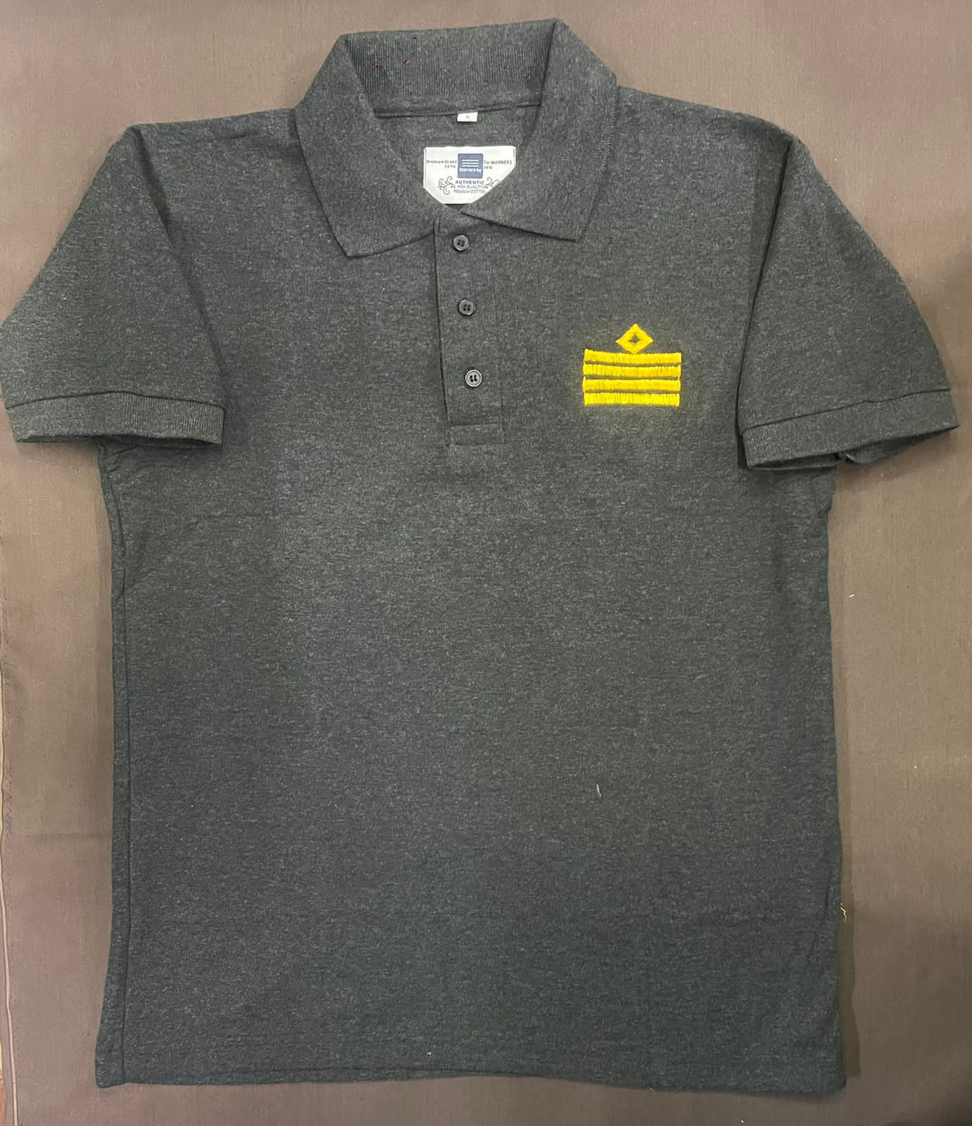 Merchant Navy Grey T-shirt