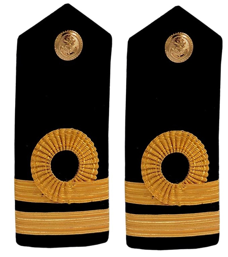 Second Officer Round Hard Epaulettes