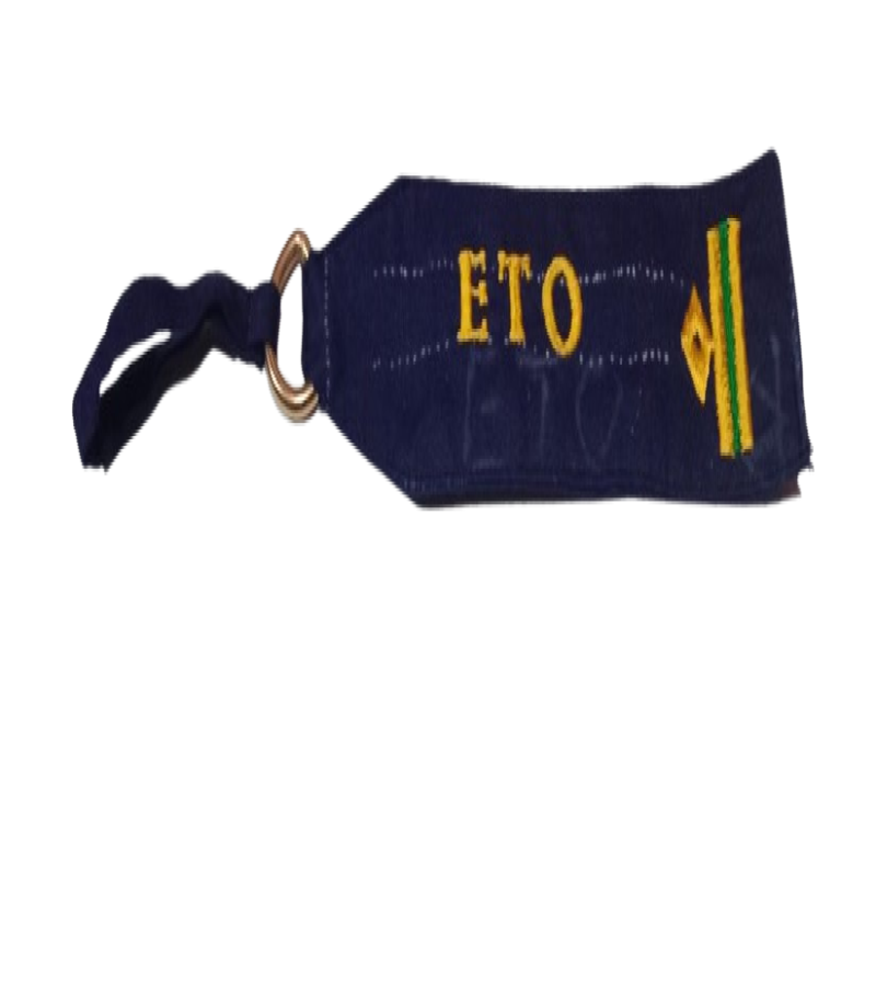 Eto 2 stripe Key Chain